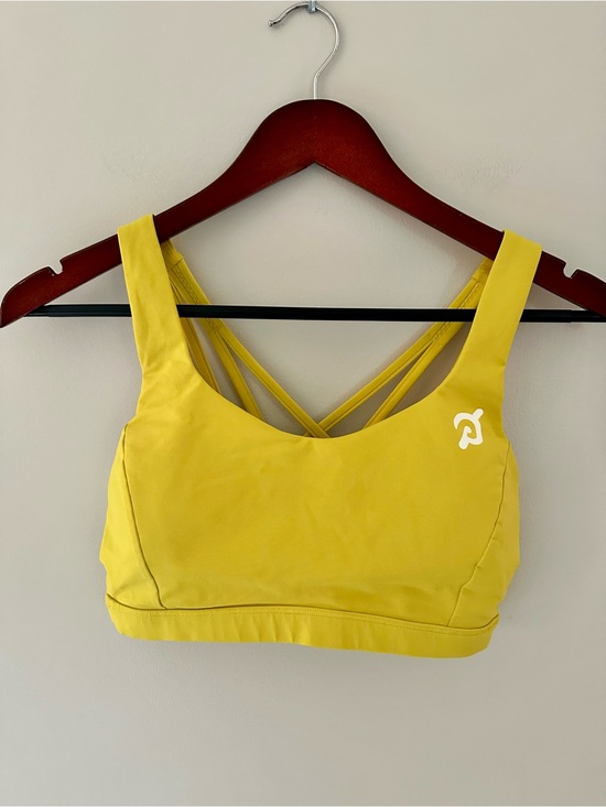 lululemon athletica Other - Lululemon x Peloton Yellow Free to Be Serene Sports Bra Light Support Sz 8